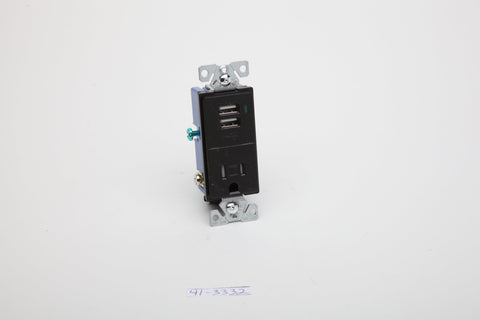 Outlet, Standard 110v w/dual USB